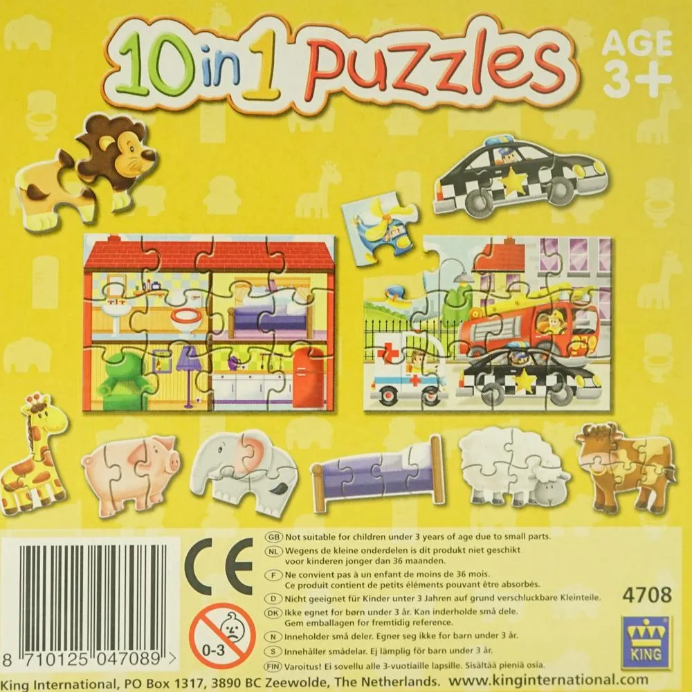 10 In 1 Puzzles