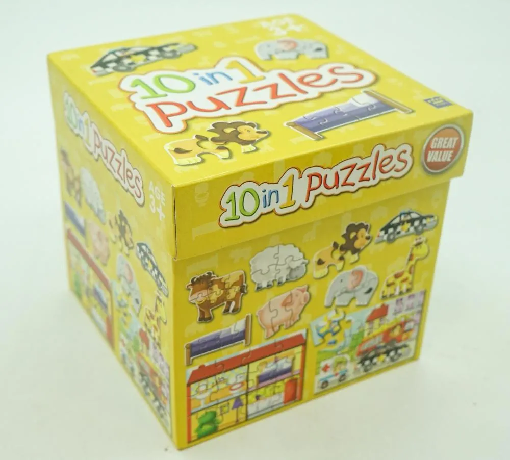 10 In 1 Puzzles