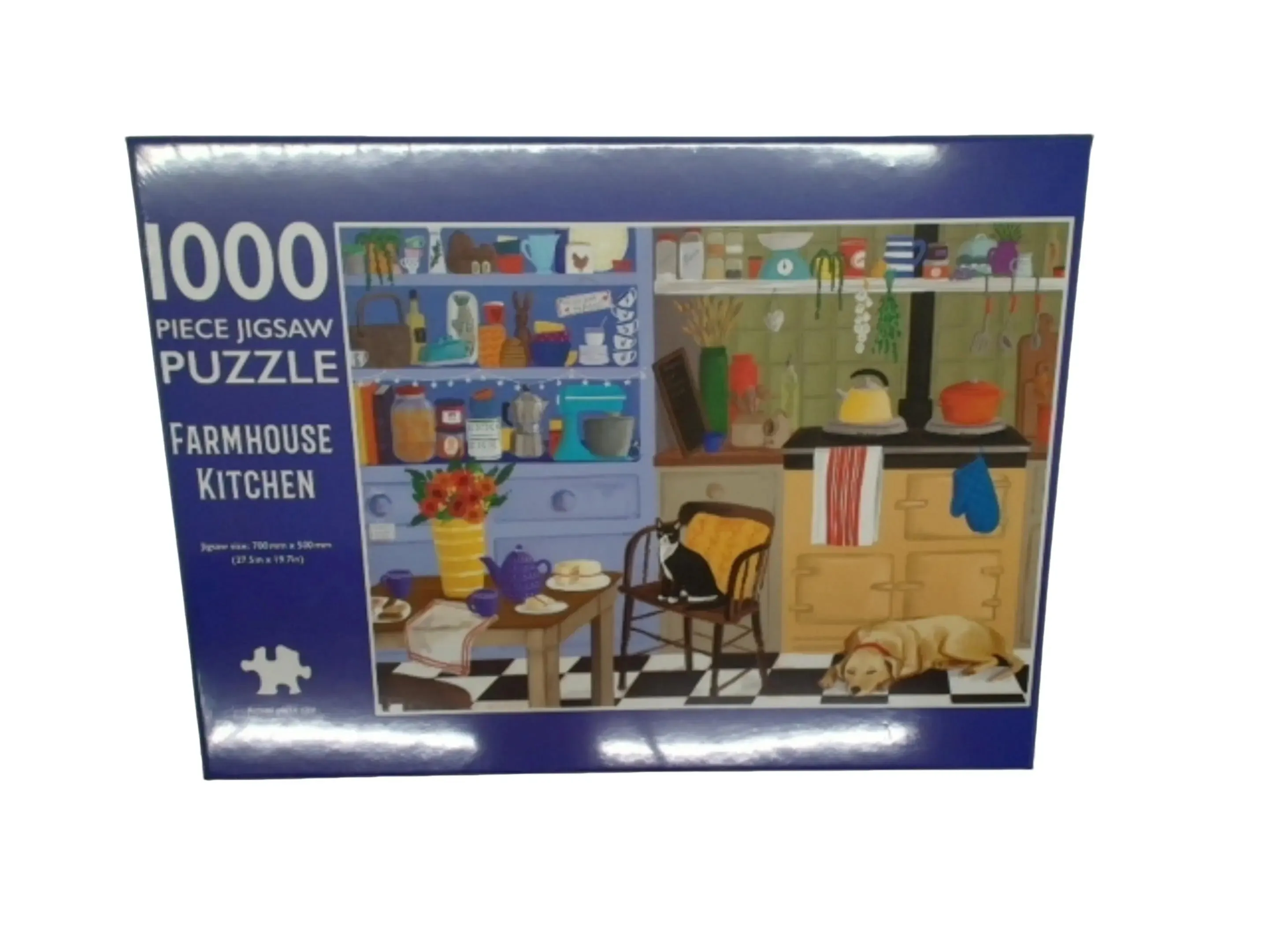 1000 Piece Farmhouse Kitchen Puzzle - Large Family Jigsaw