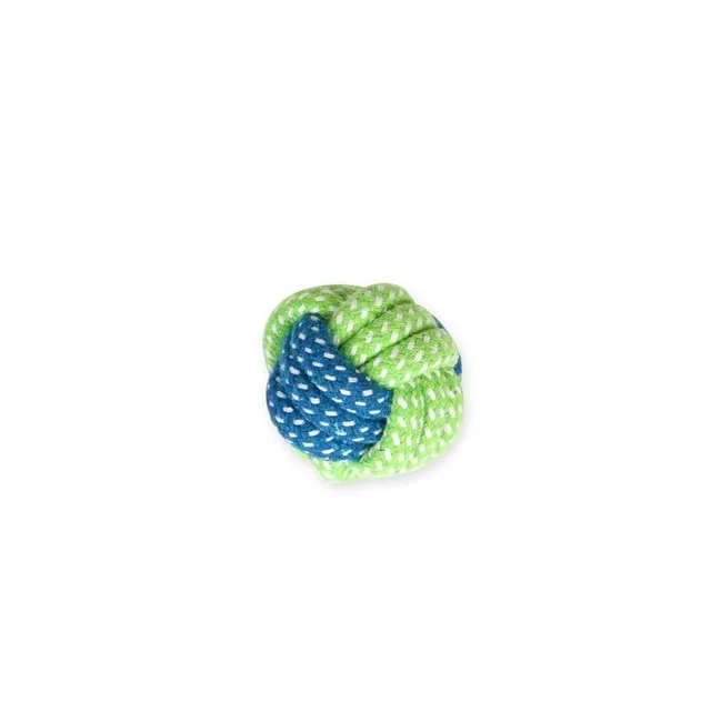 14style Pet Dog Toys Cotton Ball Puppy Chew Molar Toy Teeth Clean Green Rope Durable Funny