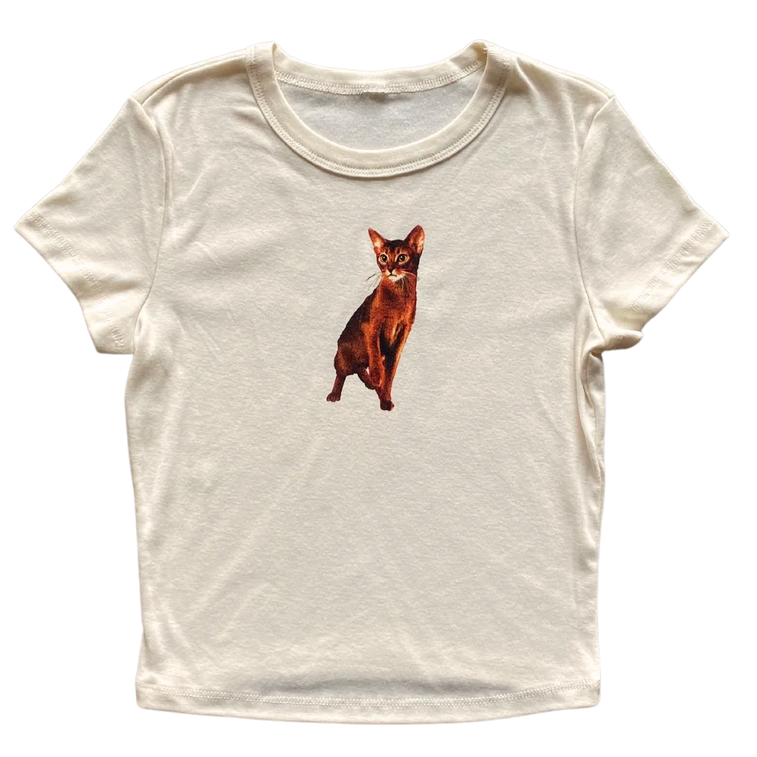 Abyssinian Cat v2 Women's Baby Rib