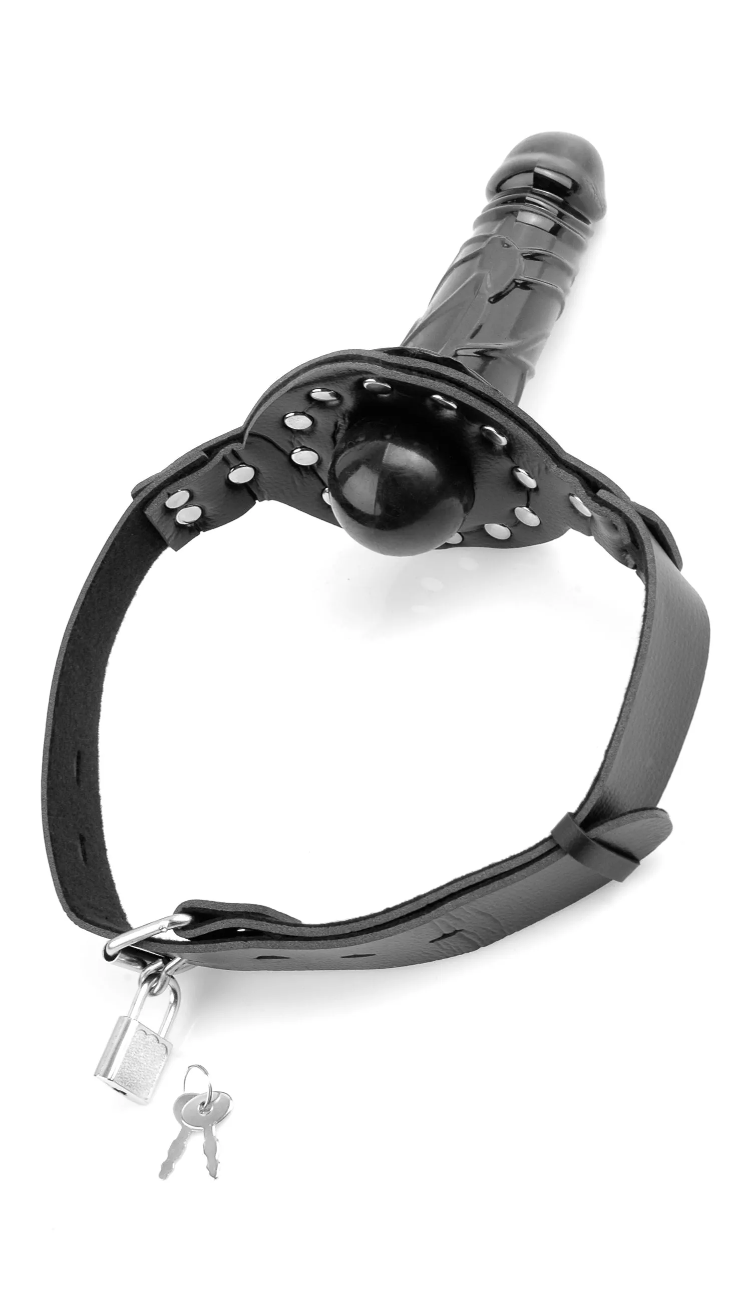 Adventure Ball Gag Set with Fun Dildo