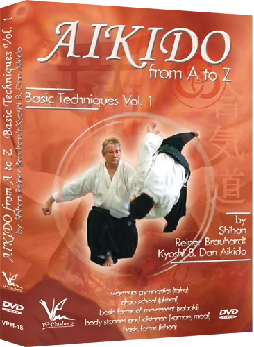 Aikido from A to Z Basic Techniques DVD 1 by Reiner Brauhardt