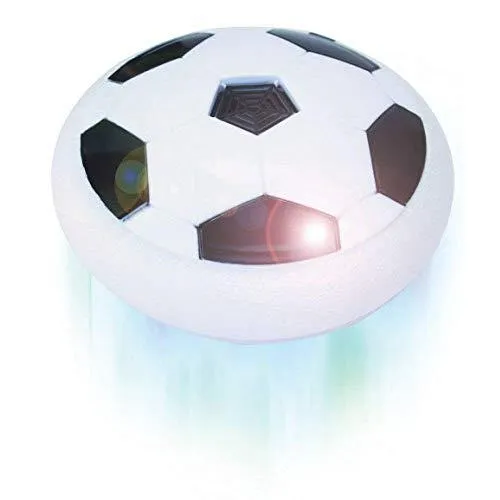 Air Football Pneumatic Suspended Hover Soccer Ball/Disc with Foam Bumpers and Football/Soccer Ball for Kids (Multicolour)