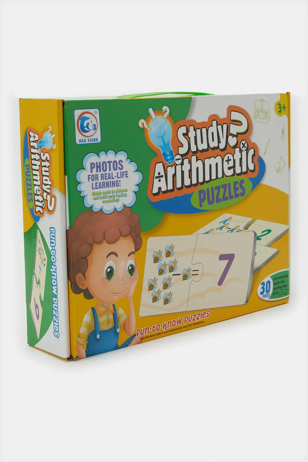 Assorted  Study Arithmetic Puzzle Set (30 Pieces)