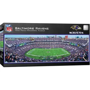 Baltimore Ravens - 1000 Piece Panoramic Jigsaw Puzzle