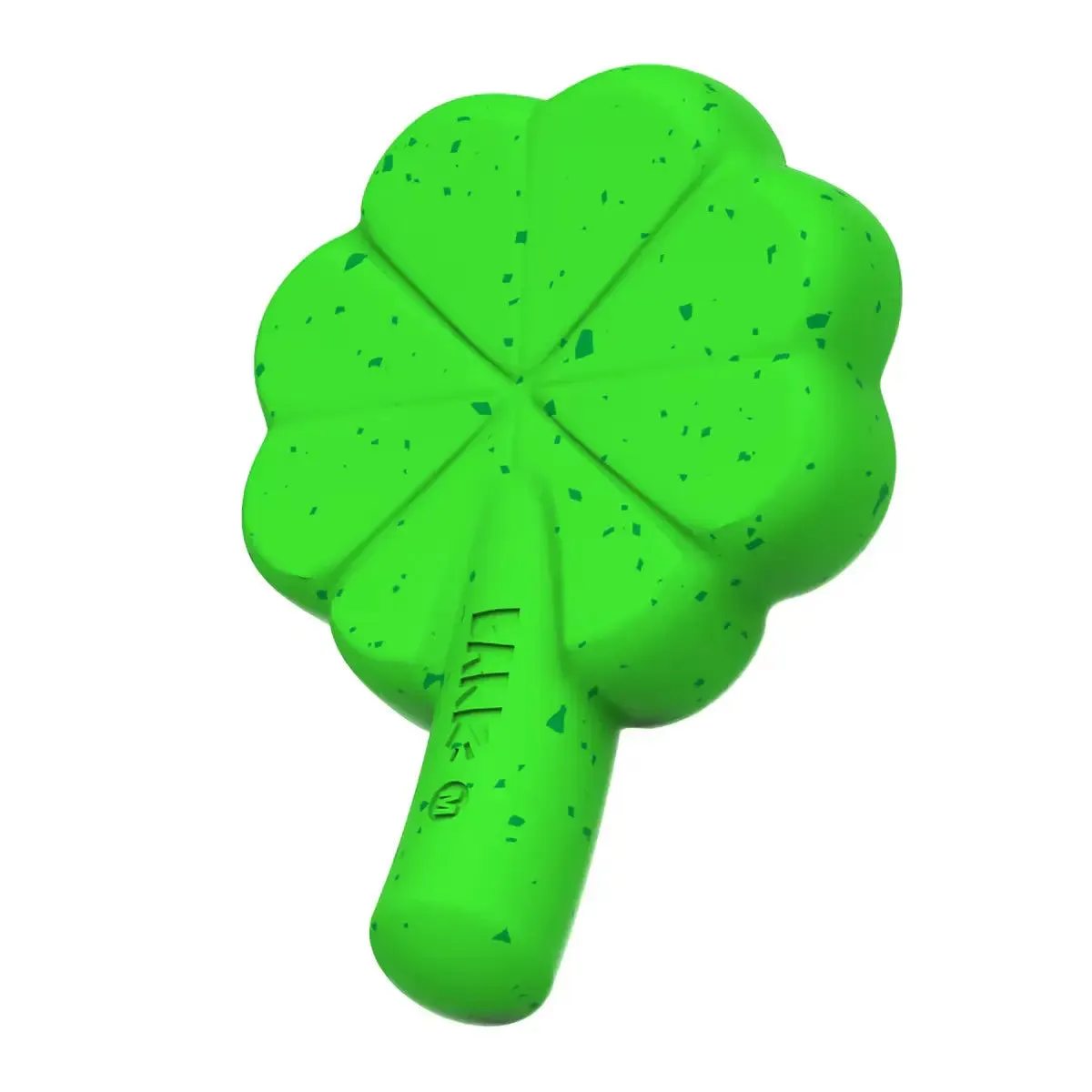 BARK Super Chewer Fur Leaf Clover St. Patrick's Day Dog Toy