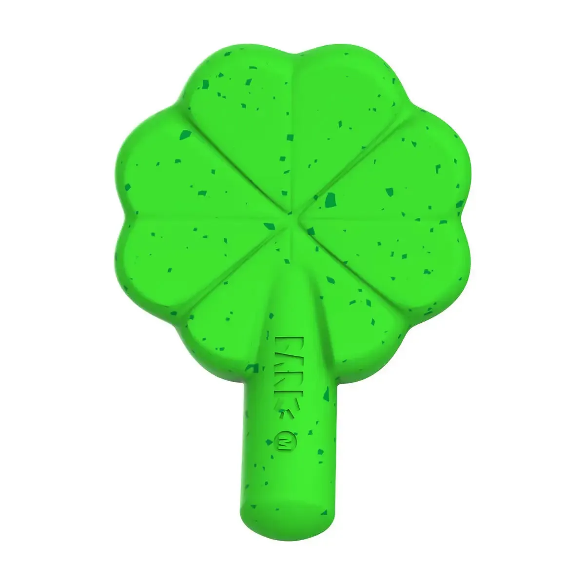 BARK Super Chewer Fur Leaf Clover St. Patrick's Day Dog Toy