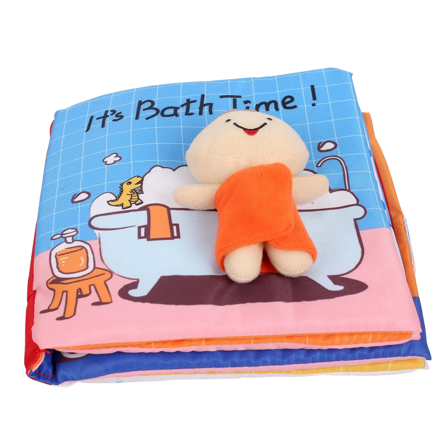 Bath Time Multicolour Activity Cloth Book