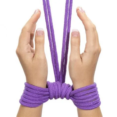 BDSM Cotton Bondage Rope 5 meters PURPLE