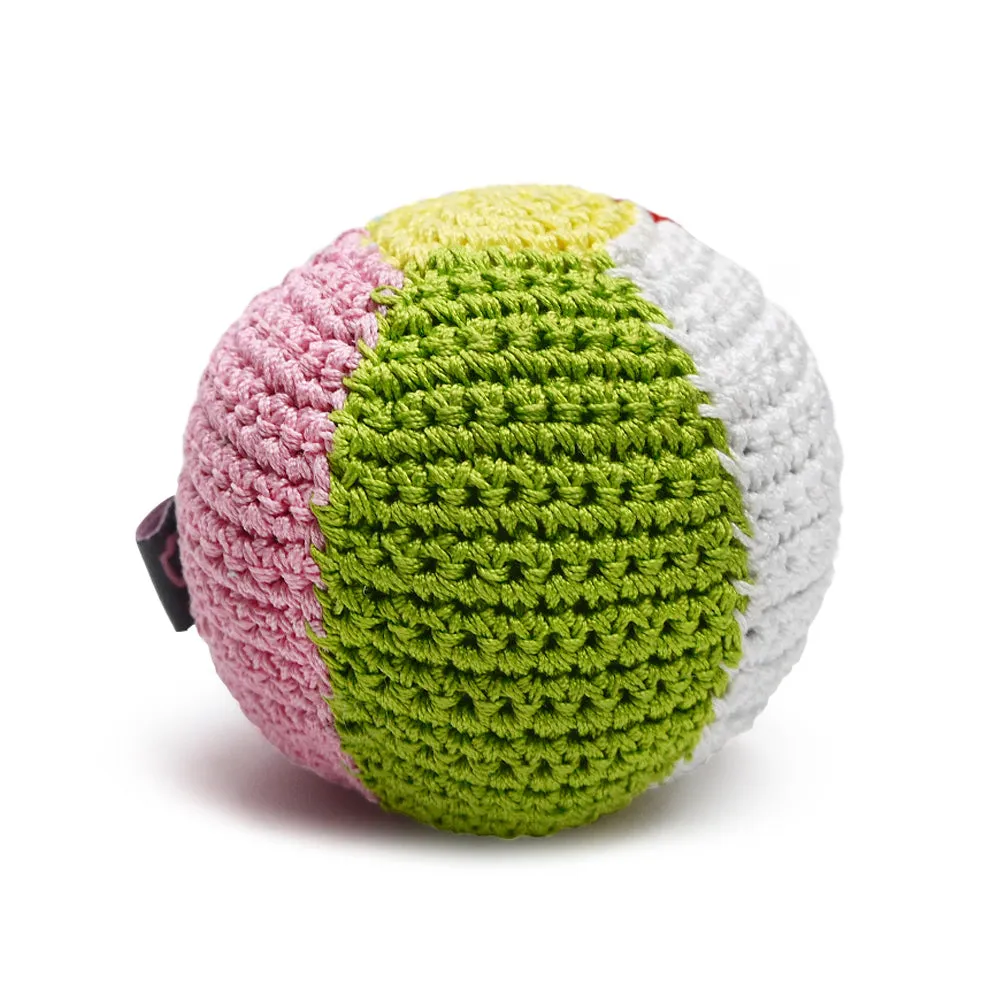 Beach Ball Crochet Toy