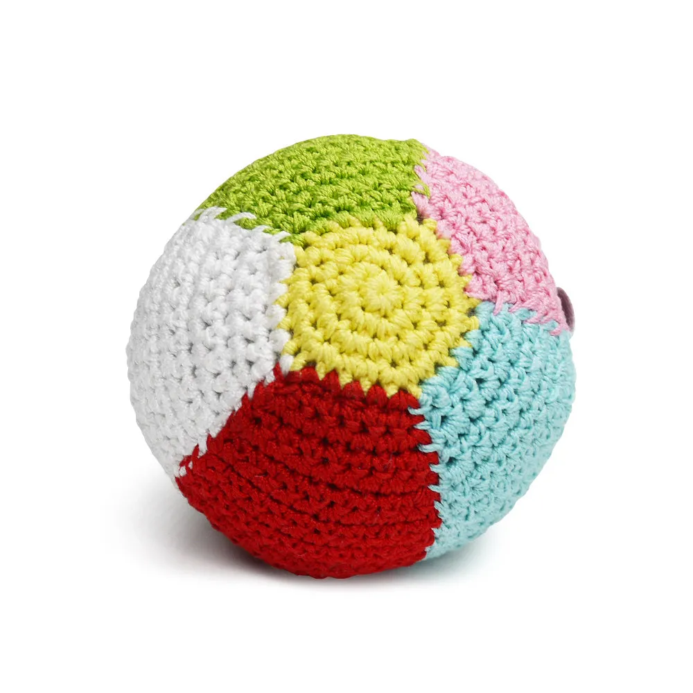 Beach Ball Crochet Toy