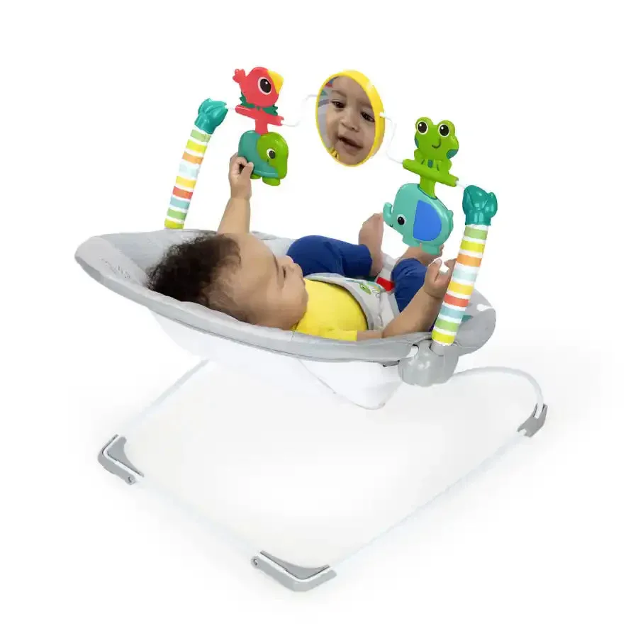 Bright Starts Playful Paradise Vibrating Bouncer