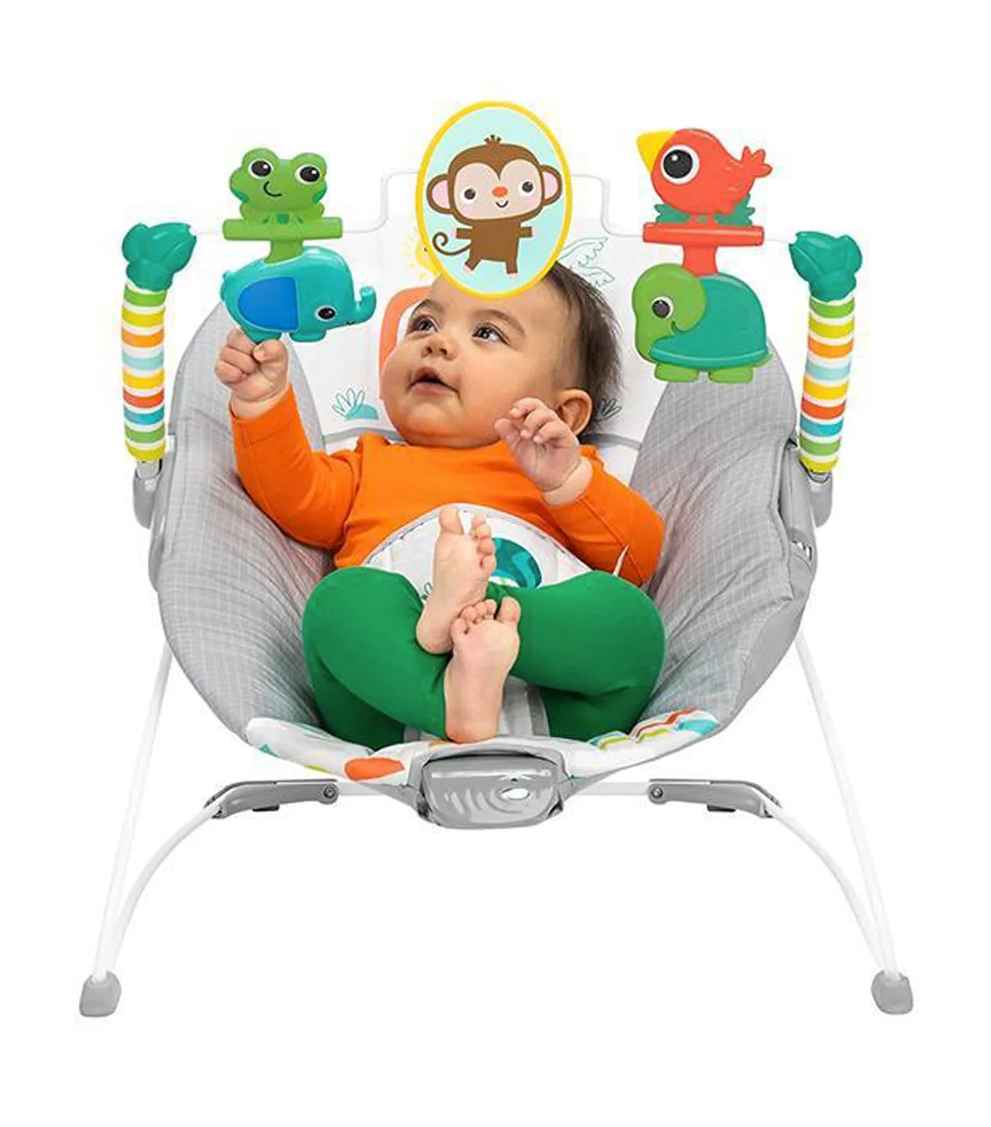 Bright Starts Playful Paradise Vibrating Bouncer