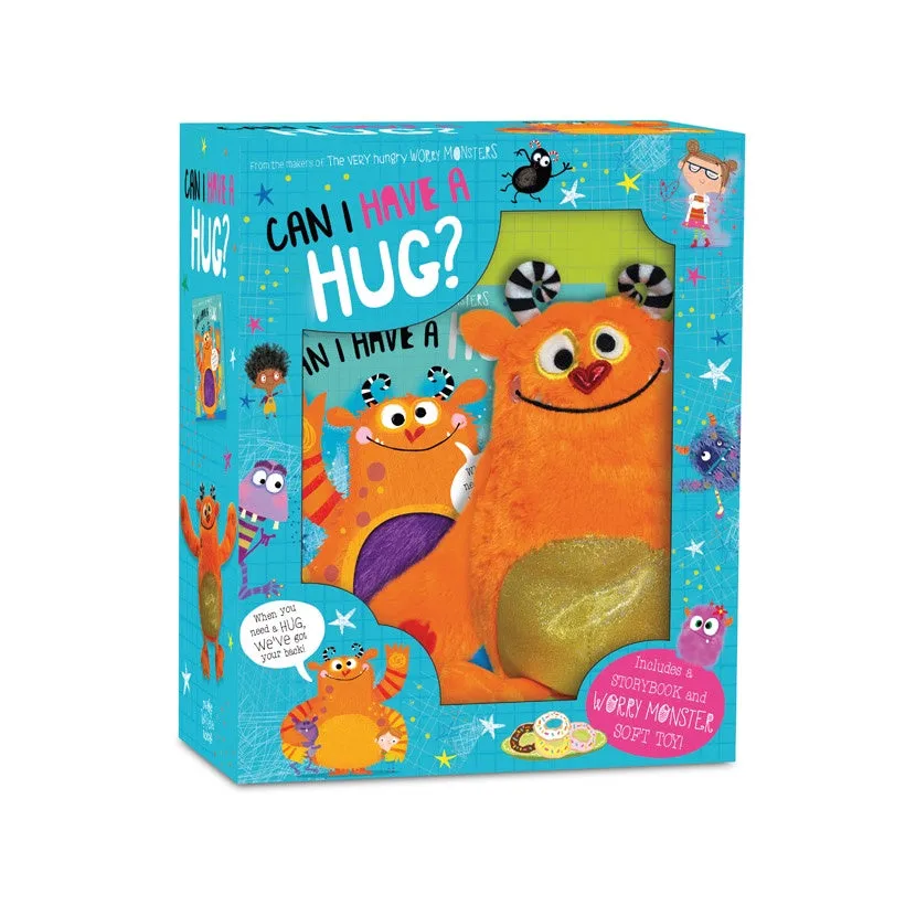 Can I Have a Hug?  Plush Toy and Book Set