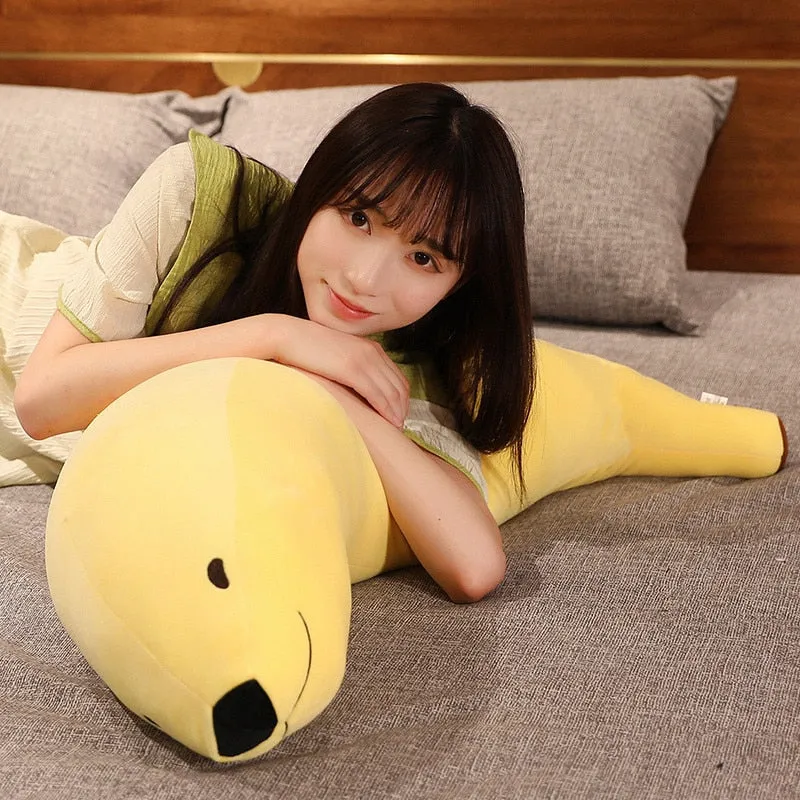 Chip the Kawaii Banana Seal Stuffed Animal Plushie