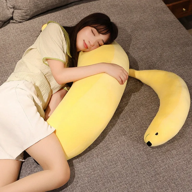 Chip the Kawaii Banana Seal Stuffed Animal Plushie