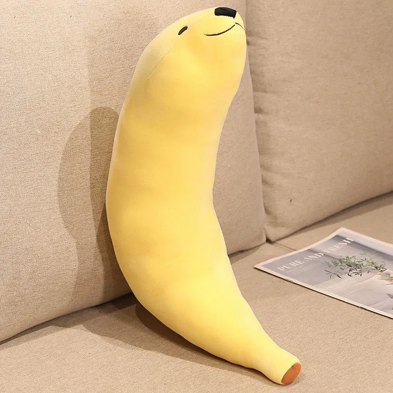 Chip the Kawaii Banana Seal Stuffed Animal Plushie