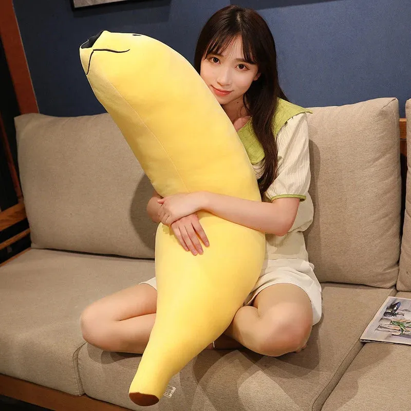 Chip the Kawaii Banana Seal Stuffed Animal Plushie