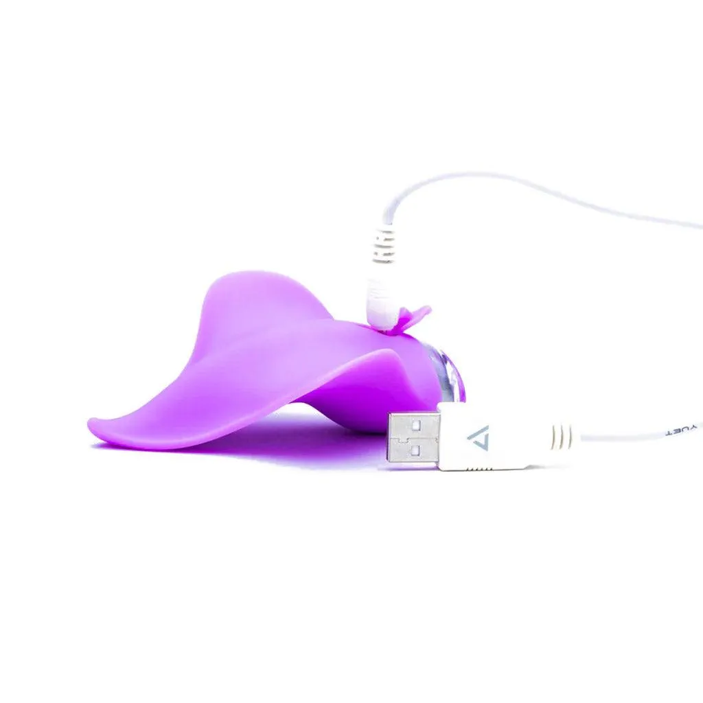 Clandestine Mimic Massager External Vibrator, Lilac