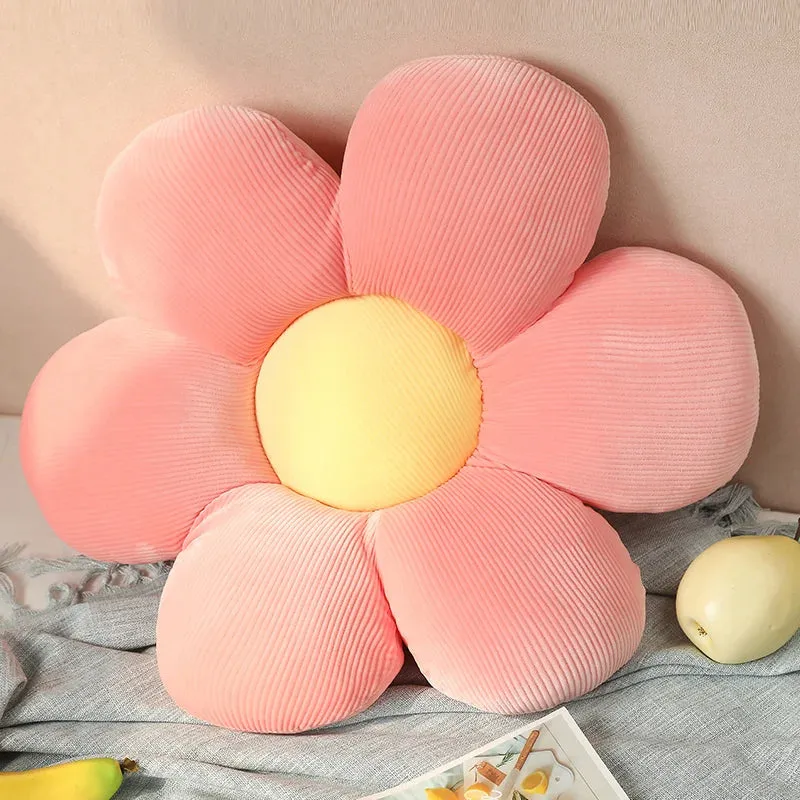 Colorful Flower Pillow Soft - 40&50cm