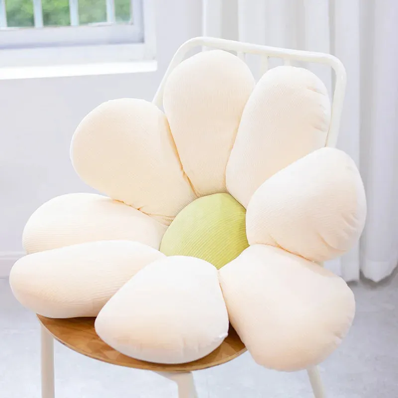 Colorful Flower Pillow Soft - 40&50cm