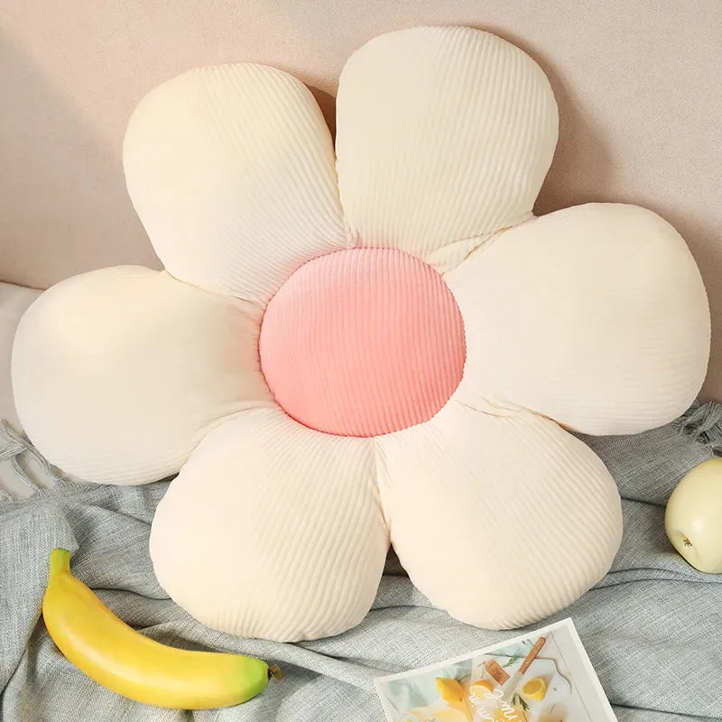 Colorful Flower Pillow Soft - 40&50cm