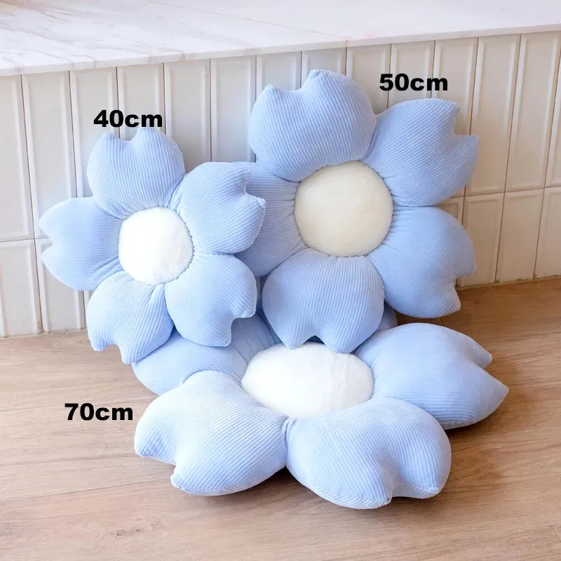 Colorful Flower Pillow Soft - 40&50cm