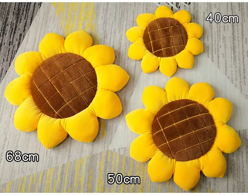 Colorful Flower Pillow Soft - 40&50cm