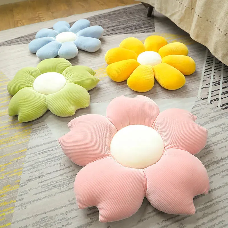 Colorful Flower Pillow Soft - 40&50cm