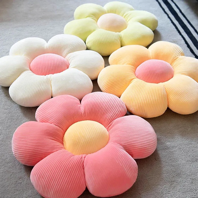 Colorful Flower Pillow Soft - 40&50cm