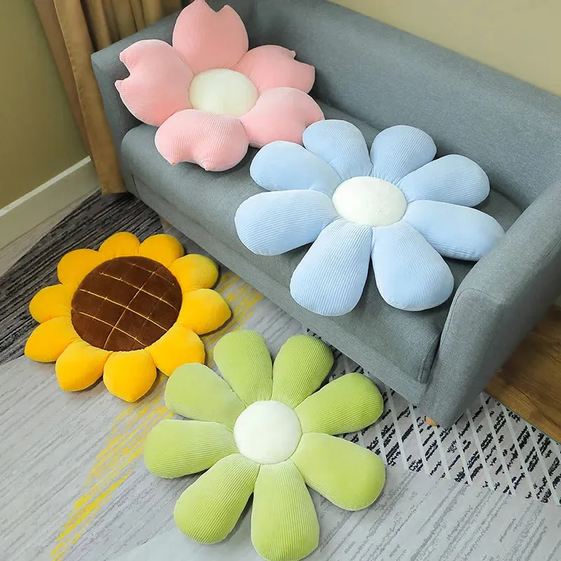 Colorful Flower Pillow Soft - 40&50cm