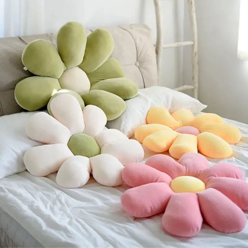 Colorful Flower Pillow Soft - 40&50cm