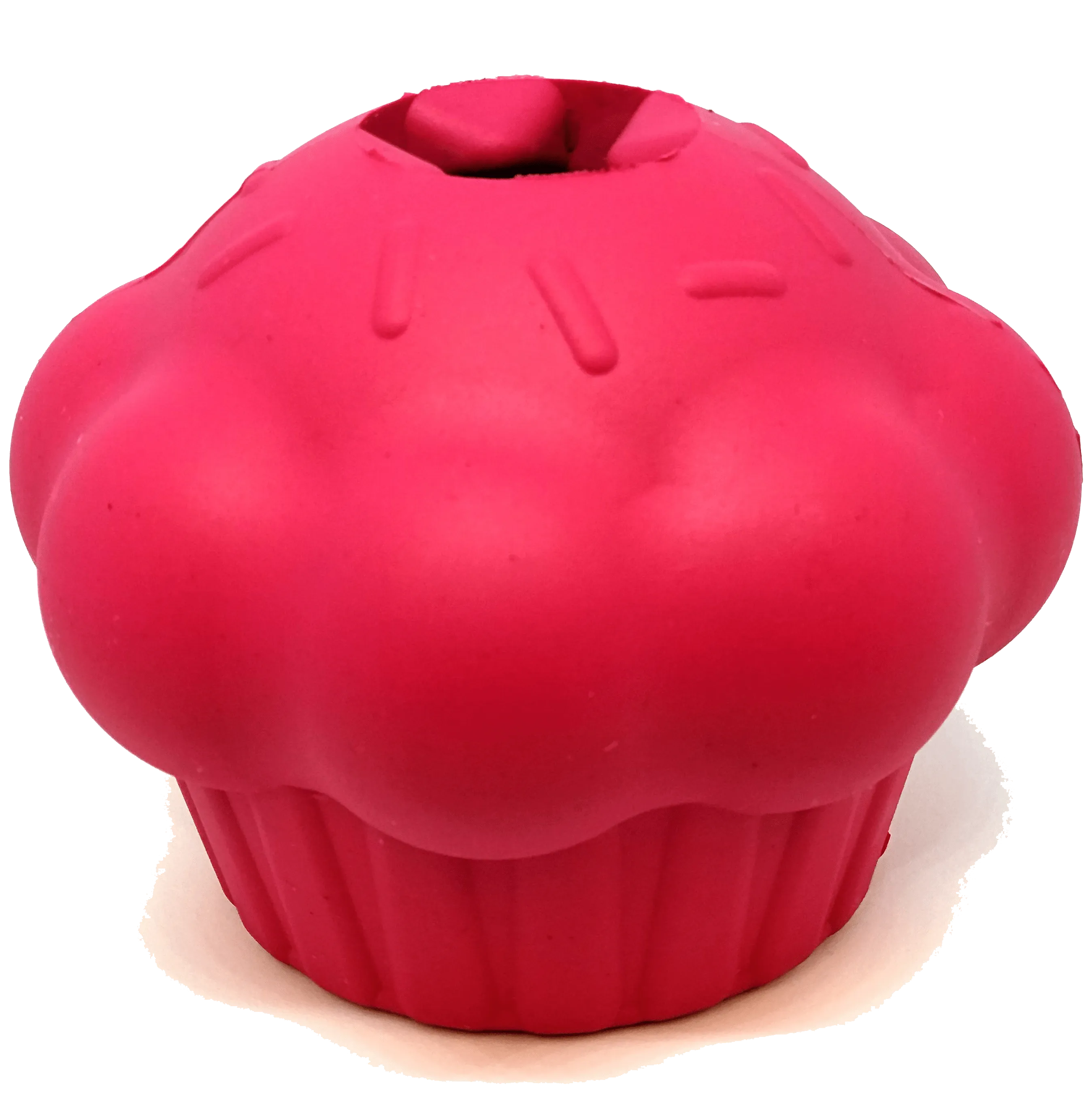 Cupcake eDispenser Durable Rubber Chew Toy & Treat Dispenser