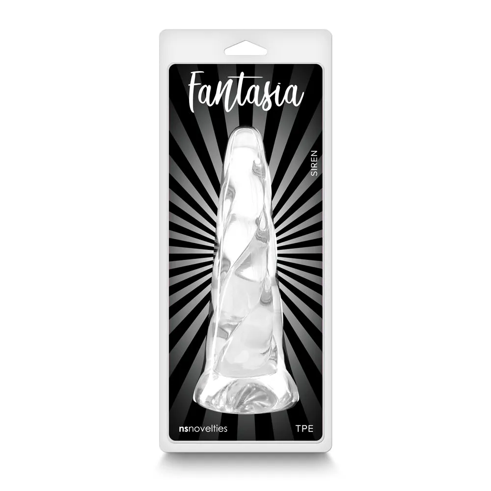 Fantasia Siren Jelly Dildo Clear