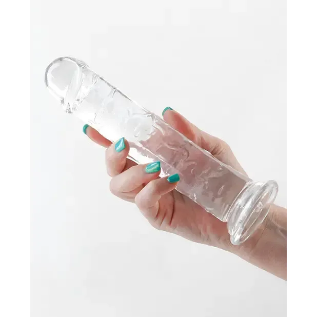 Fantasia Upper 8 in. Jelly Dildo Teal