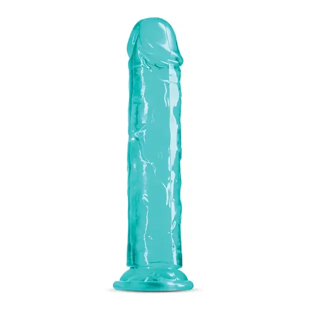 Fantasia Upper 8 in. Jelly Dildo Teal