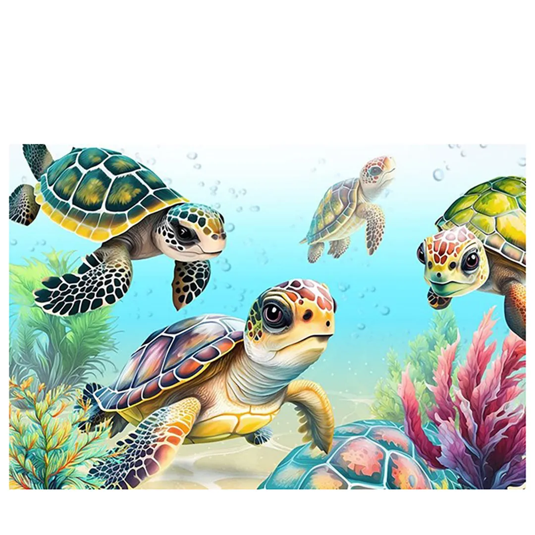 Flippin Awesome Sea Turtles Micro Puzzle