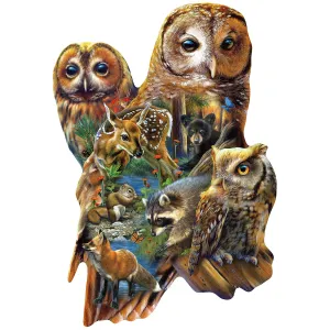 Forest Owls 1000-Piece Puzzle 97055