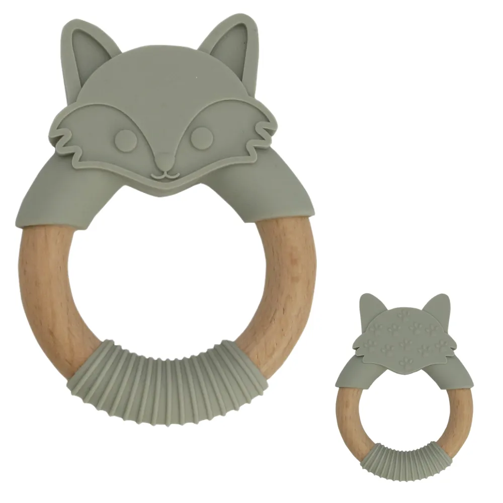 Fox Silicone Teething Toy