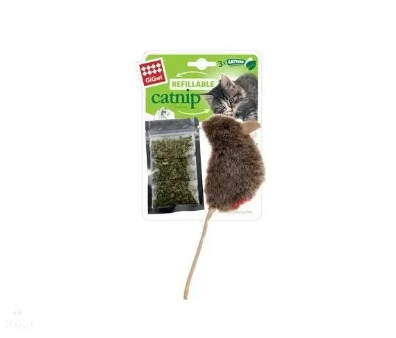 GIGWI Refill Catnip Mouse Toy