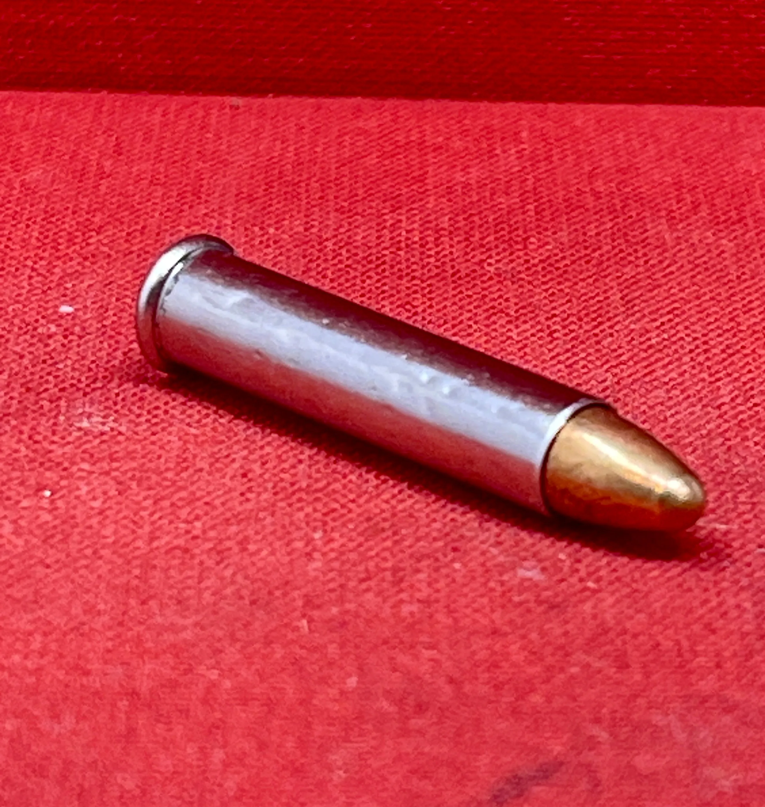 INERT .22 Winchester Magnum Round, Nickel