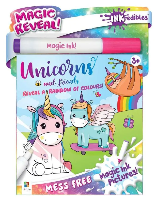 Inkredibles Unicorns & Friends Magic Ink Pictures