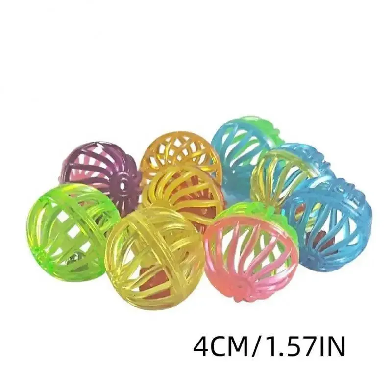 Interactive Colorful Plastic Ball with Bell