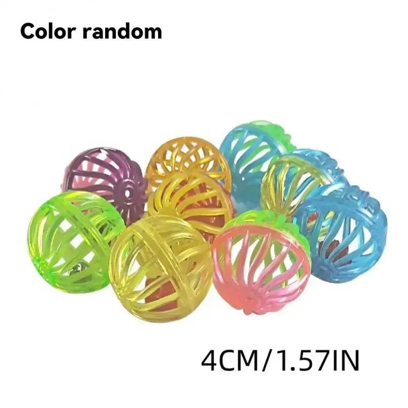 Interactive Colorful Plastic Ball with Bell