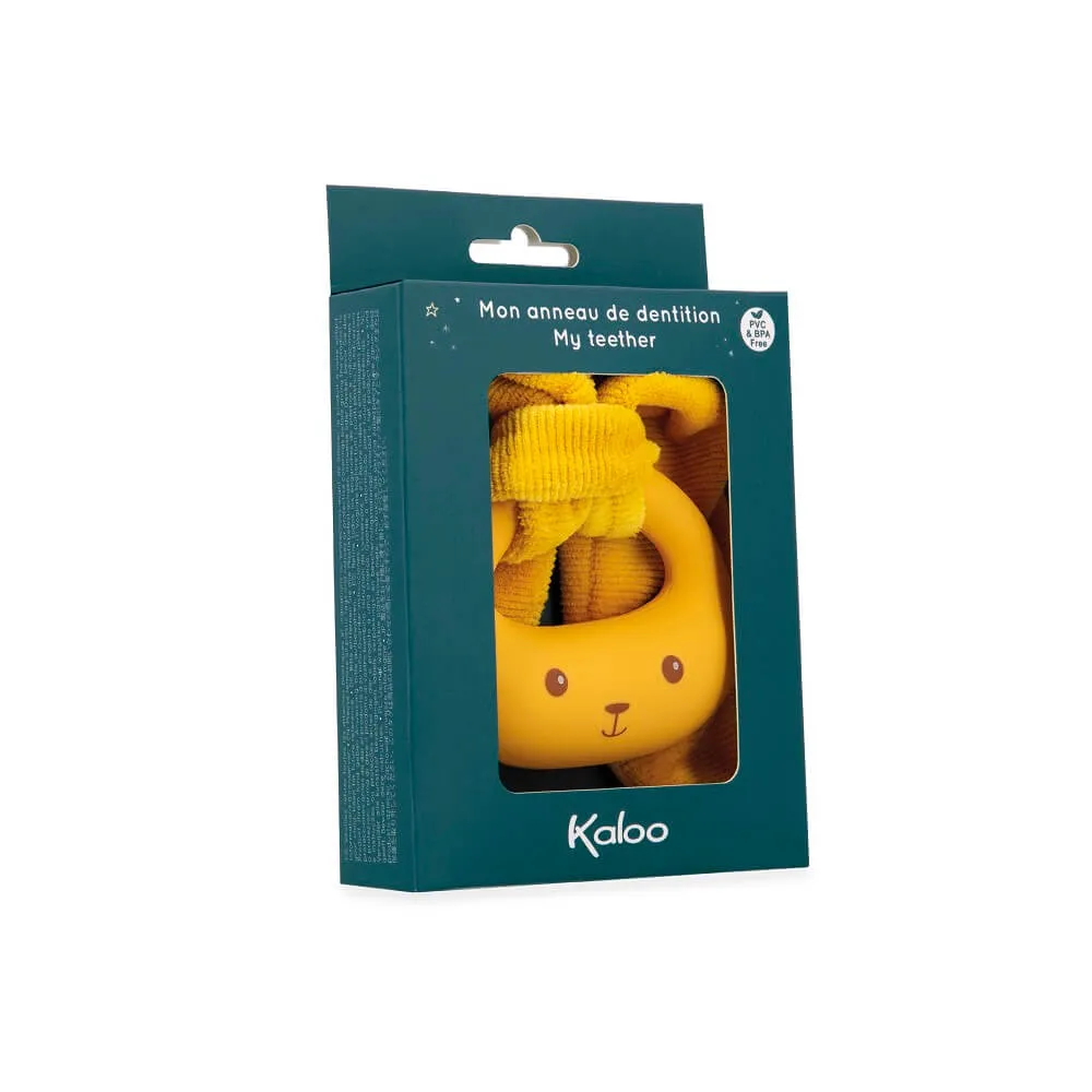 Kaloo Ochre Rabbit Teether