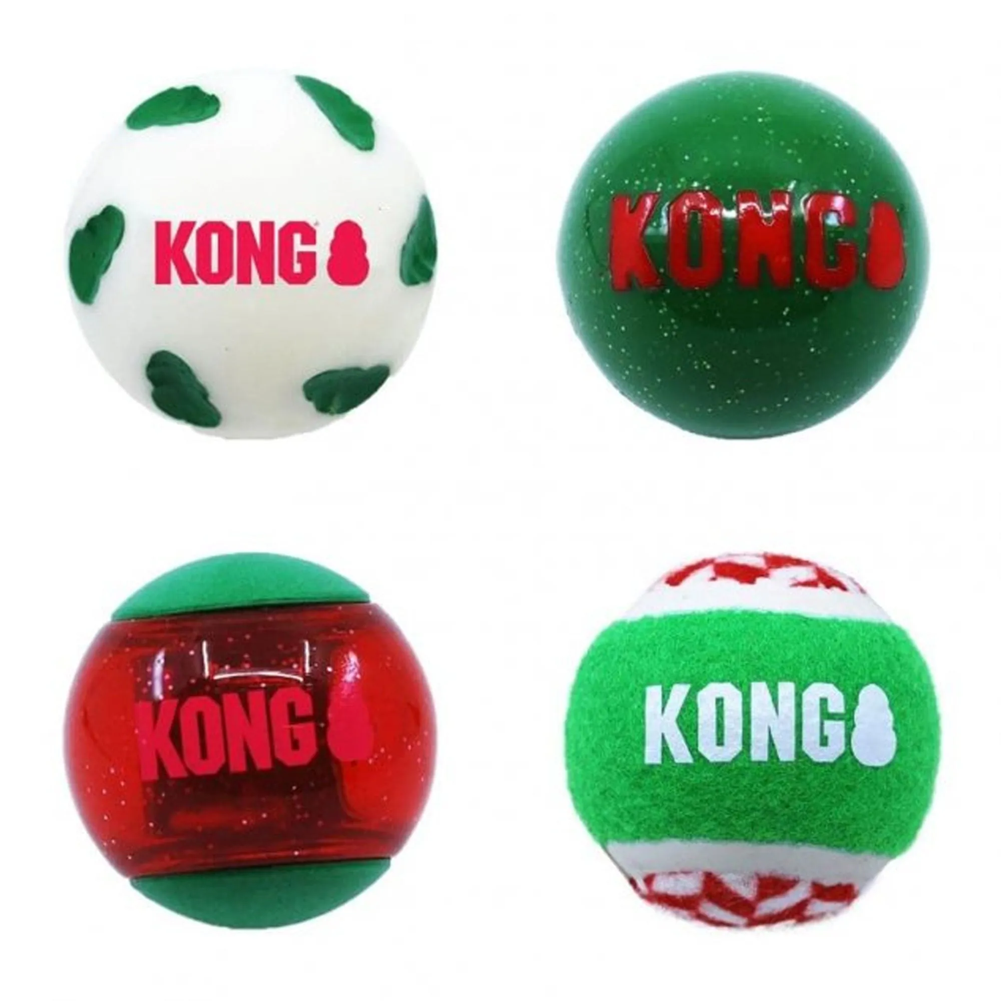 KONG Holiday Occasions Balls