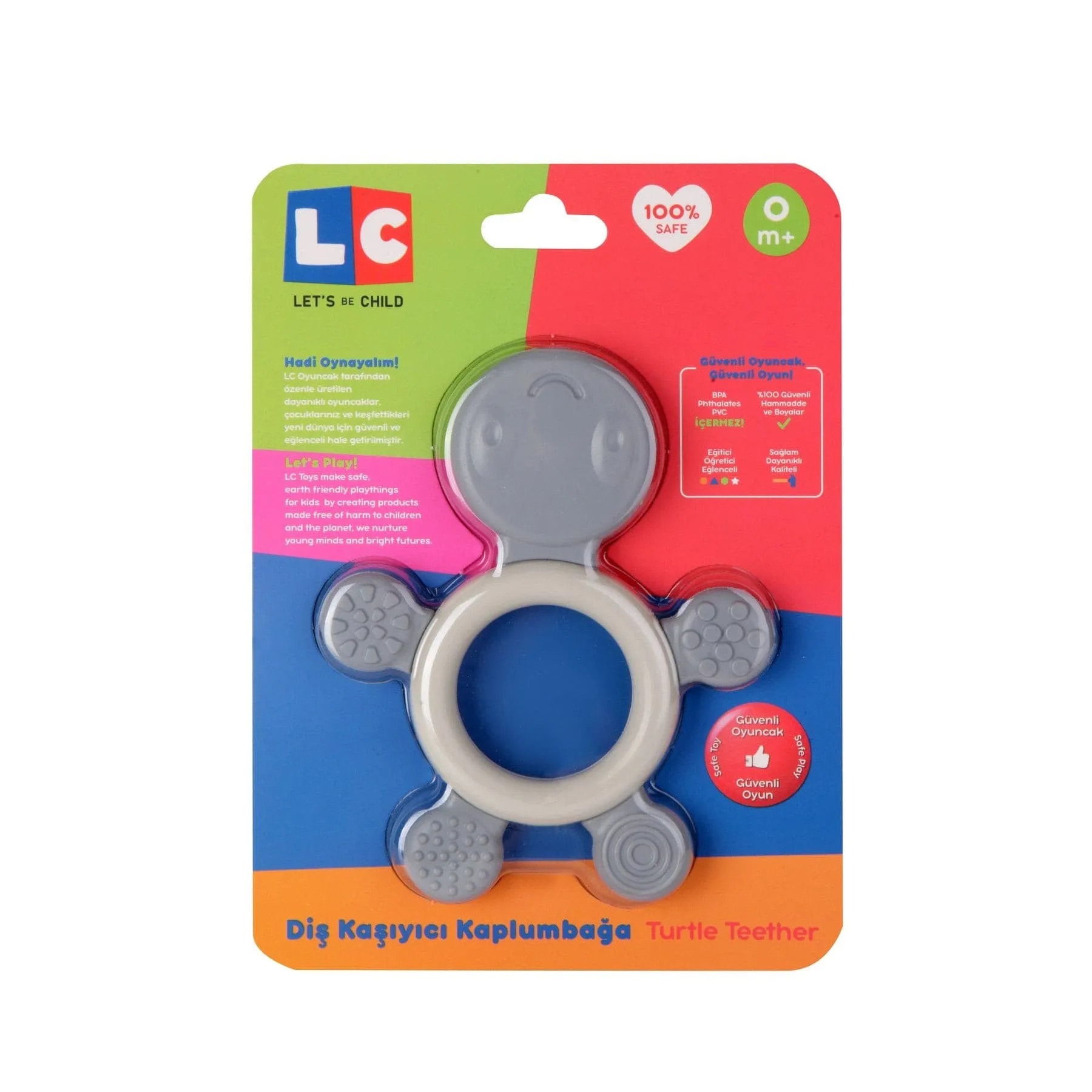 LC Turtle Teether Assorted