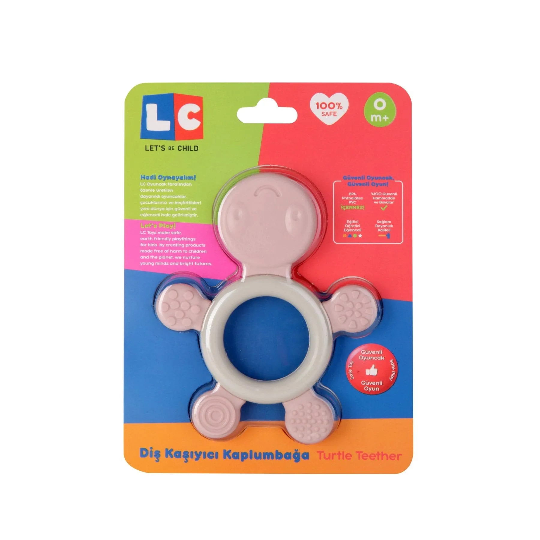 LC Turtle Teether Assorted