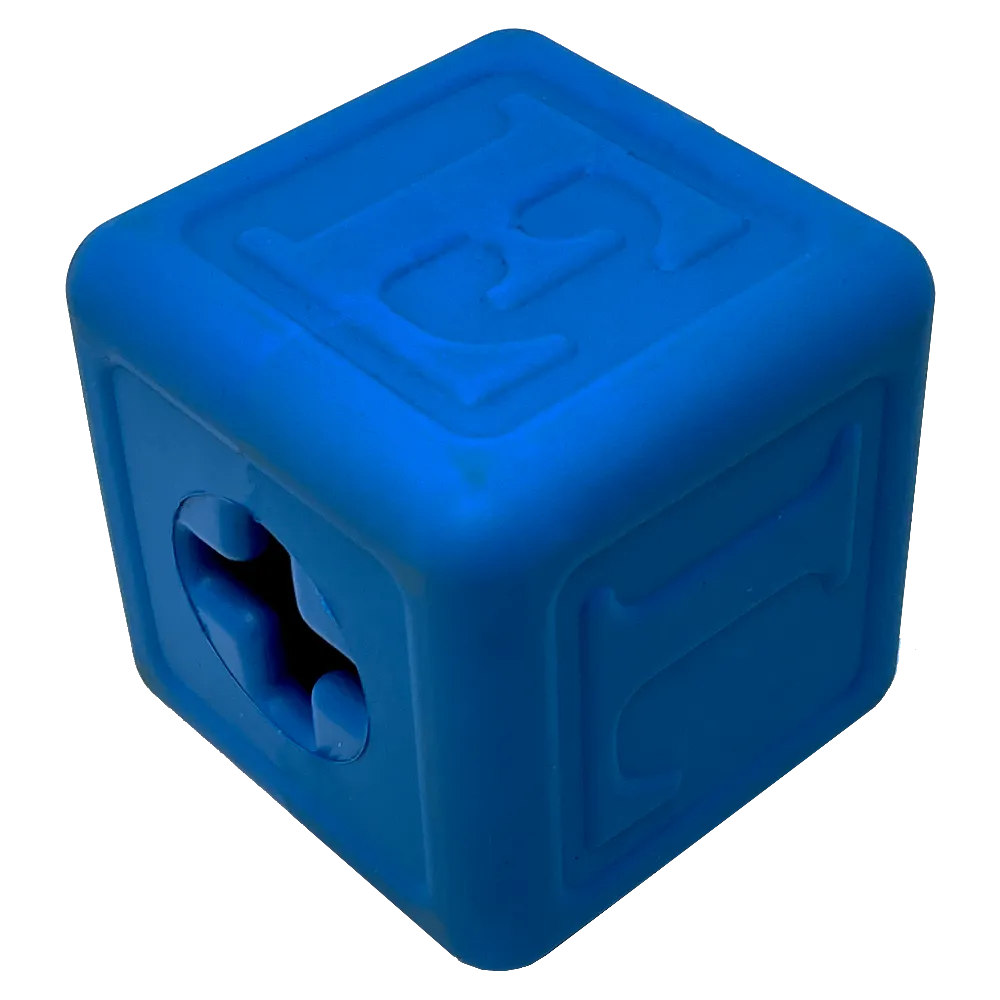 Love Cube eDispenser Durable Rubber Chew Toy & Treat Dispenser